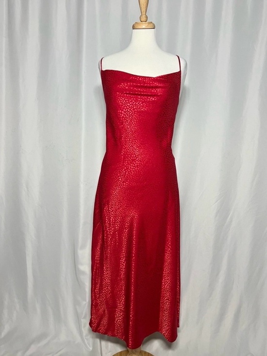Emma & Michele Dresses & Skirts - Emma & Michele Red Satin Slip Dress